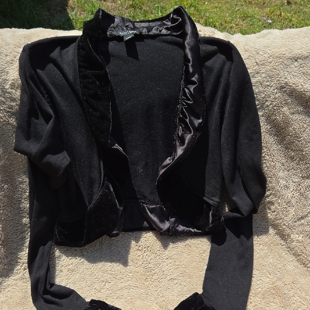 White House Black Market Black Shrug